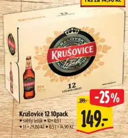 Albert Krušovice 12 10pack nabídka