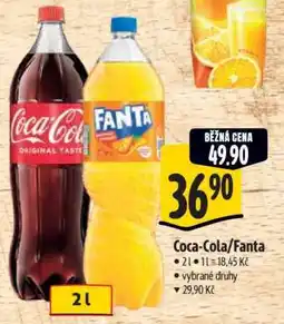 Albert Coca-Cola, Fanta nabídka
