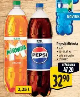 Albert Pepsi, Mirinda nabídka