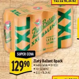 Albert Zlatý Bažant 8pack nabídka