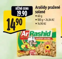 Albert Arašídy pražené solené nabídka