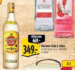 Albert Havana Club 3 Años nabídka