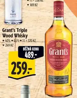 Albert Grant’s Triple Wood Whisky nabídka