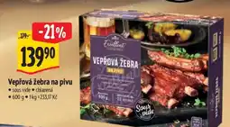 Albert Vepřová žebra na pivu nabídka