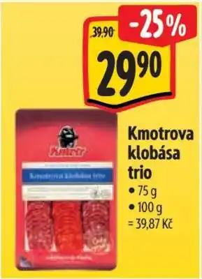 Albert Kmotr Klobása Trio nabídka
