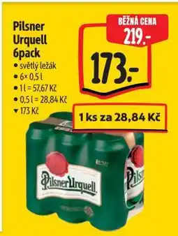 Albert Pilsner Urquell 6pack nabídka