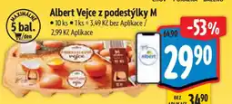 Albert Albert Vejce z podestýlky M nabídka
