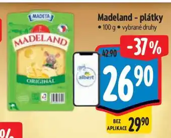 Albert Madeland plátky nabídka