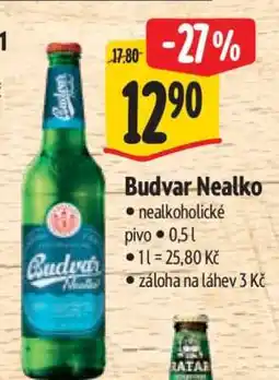 Albert Budvar Nealko nabídka