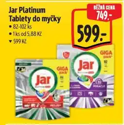 Albert Jar Platinum tablety do myčky nabídka