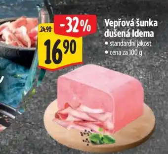 Albert Vepřová šunka dušená Idema nabídka