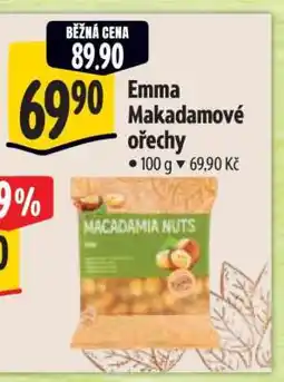 Albert Emma Makadamové ořechy nabídka