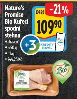 Albert Nature’s Promise Bio Kuřecí spodní stehna nabídka