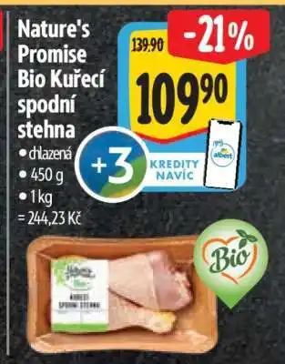 Albert Nature’s Promise Bio Kuřecí spodní stehna nabídka