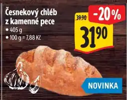 Albert Česnekový chléb z kamenné pece nabídka