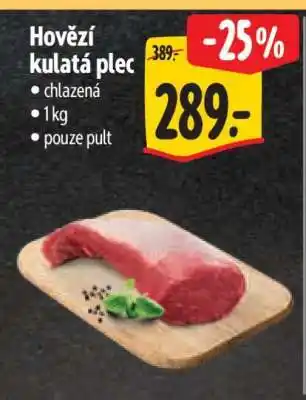 Albert Hovězí kulatá plec nabídka
