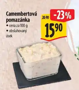 Albert Camembertová pomazánka nabídka
