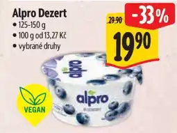 Albert Alpro dezert nabídka
