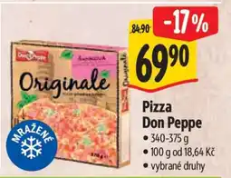 Albert Pizza Don Peppe nabídka