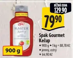 Albert Spak Gourmet kečup nabídka