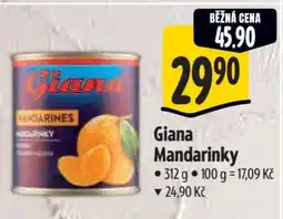 Albert Giana Mandarinky nabídka