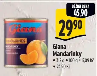 Albert Giana Mandarinky nabídka