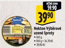 Albert Nekton Výběrové uzené šproty nabídka
