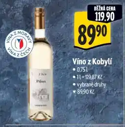 Albert Víno z Kobylí nabídka