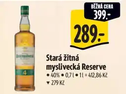 Albert Stará Žitná Myslivecká Reserve nabídka