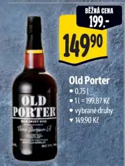 Albert Old Porter nabídka