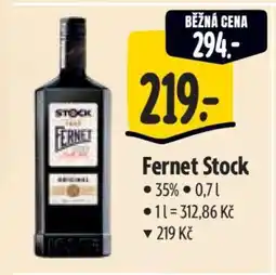 Albert Fernet Stock nabídka