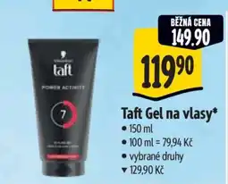 Albert Taft Gel na vlasy nabídka