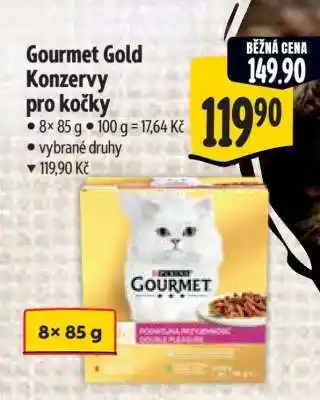 Albert Gourmet Gold Konzervy pro kočky nabídka