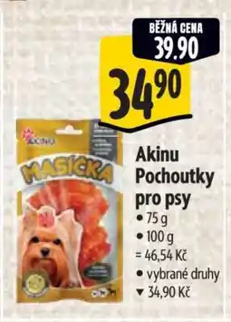 Albert Akinu pochoutky pro psy nabídka