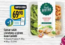 Albert Caesar salát s krutony a sýrem gran castelli nabídka