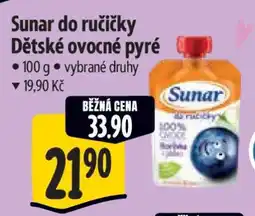 Albert Sunar do ručičky Dětské ovocné pyré nabídka