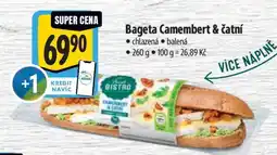 Albert Bageta Camembert & čatní nabídka