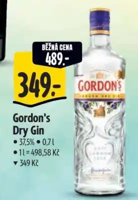 Albert Gordon’s Dry Gin nabídka