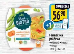 Albert Farmářská polévka nabídka