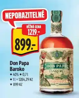 Albert DON PAPA BAROKO nabídka