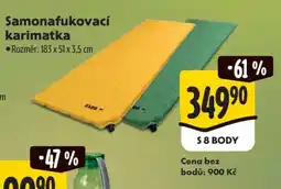 Albert Samonafukovací karimatka nabídka