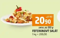Terno Feferonový salát nabídka