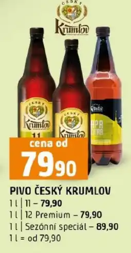 Terno PIVO ČESKÝ KRUMLOV nabídka
