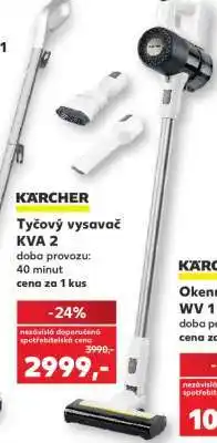 Kaufland Kärcher Tyčový vysavač KVA 2 nabídka