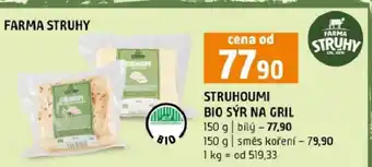 STRUHOUMI BIO SÝR NA GRIL
