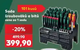 Kaufland SADA ŠROUBOVÁKŮ A BITŮ nabídka