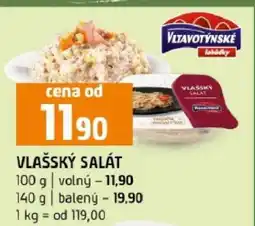 Terno Vlašský salát nabídka