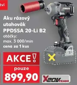 Kaufland Aku rázový utahovák PPDSSA 20-Li B2 nabídka