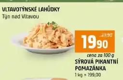 Terno Sýrová pikantní pomazánka nabídka