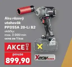 Kaufland Aku rázový utahovák PPDSSA 20-Li B2 nabídka